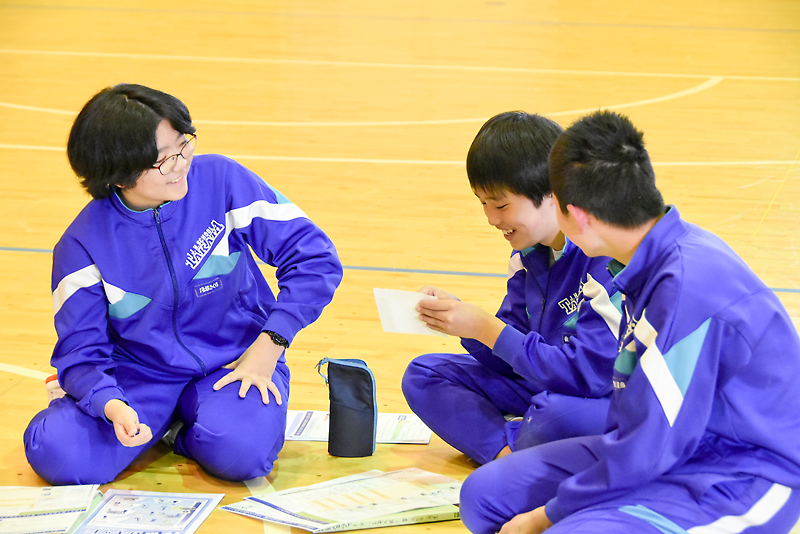 Web東海新報|〝知災〟で身を守ろう 高田第一中3年生が防災計画の作成を体験 陸前高田