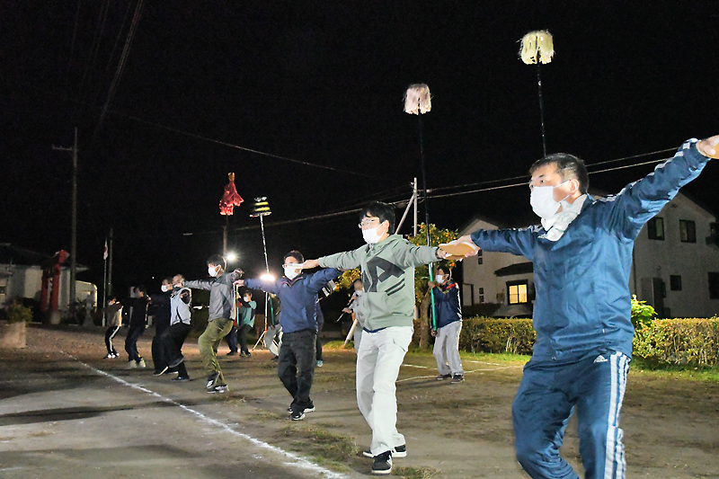 Web東海新報｜大名行列舞の練習佳境 30日に秋葉神社大祭